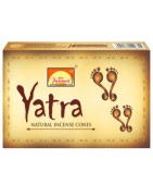Parimal Yatra Natural Incense Cones, 1 box of 12 packs, for Pooja and Prayer